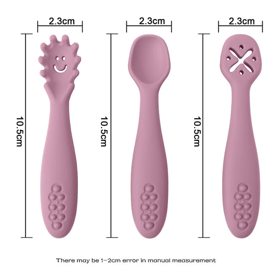 3 Piece Baby Learning Utensils